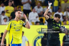  c罗面对巴萨绝杀进球 